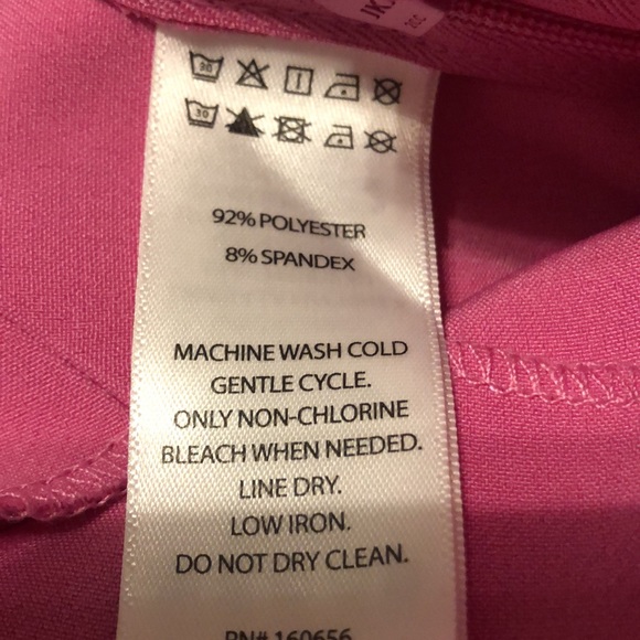 Pink wide leg pant and cropped tank set Size Med - Picture 9 of 9